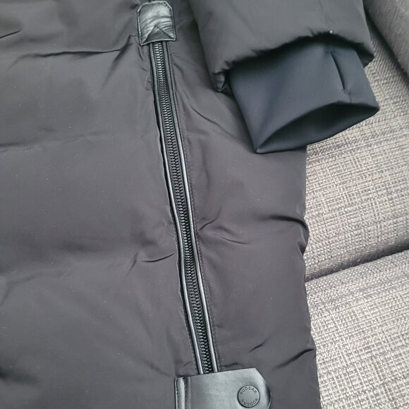 RUDSAK Black Puffer Jacket with Fur Hood - Picture 8 of 13